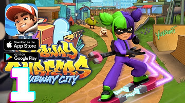 Subway Surfers City Gameplay Walkthrough - Part 1 (iOS, Android)