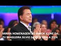 HOMENAGEM AO MAIOR ICONE DA TV BRASILEIRA SILVIO SANTOS 1930 A 2024 #casadovintagepaulohefko