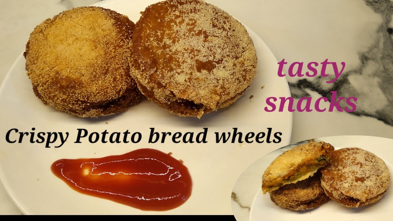 tasty-crispy-bread-wheels-bread-recipes-2-minutes-bread-snacks