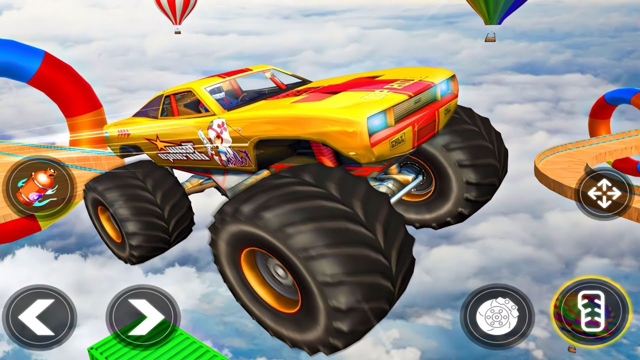 Monster Truck Mega Ramp MOD APK v4.6 (Unlocked) - Jojoy