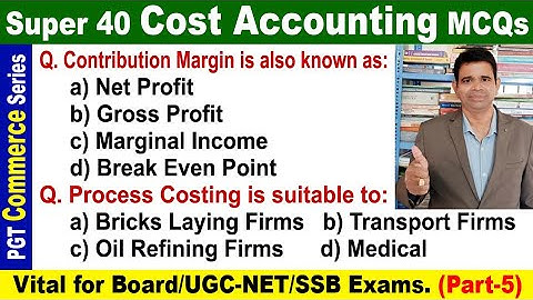 Super MCQs on Cost Accounting #bba #bcom #mba #mcom  #pgtcommerce #nta