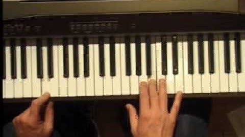 Piano Lesson - How to Play the D major scale (right hand)
