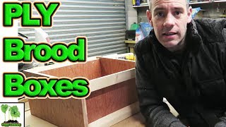 How I Build My National Beehive Brood Boxes From Ply