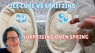 The ICE CUBING Your Bread Dough Experiment, Surprising Oven Spring