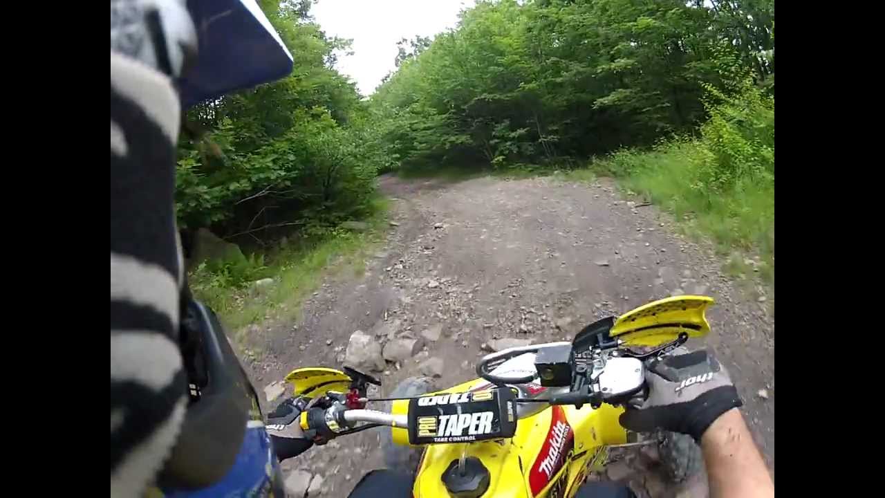 LTR 450 Trail Riding