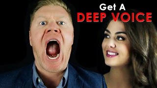 How To Get A Deep Voice That Intimidates Men And Attracts Women