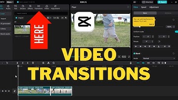 How to add transitions in Capcut PC | Easy Tutorial for Beginners 2024