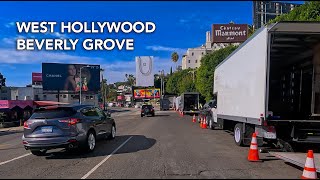 Driving West Hollywood and Beverly Grove