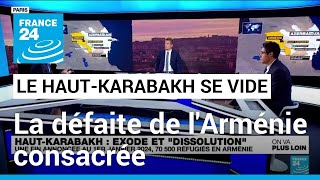 Le Haut-Karabakh se vide de ses résidents arméniens • FRANCE 24