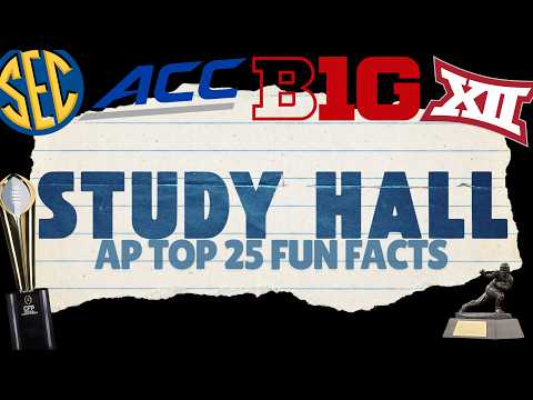 College Football AP Top 25 FUN FACTS
