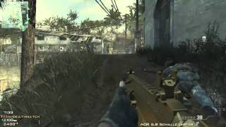 MW3 - ACR QUAD Spray - Multi Kill on Mission!