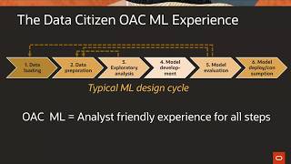 No Code ML & One-Click Augmented Analytics in Oracle Analytics Cloud (OAC)