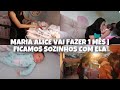 MARIA ALICE JÁ VAI FAZER UM MÊS 😱 ORGANIZEI A CÔMODA DELA!