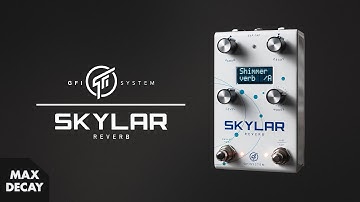 GFI System Skylar Reverb Pedal Demo - Stereo