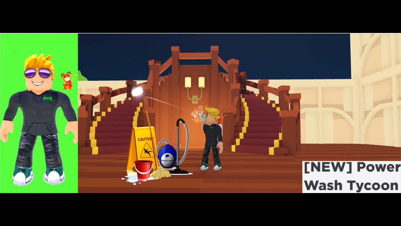 Ik maak Alles Schoon! (Roblox) [Power Wash Tycoon] YouTube