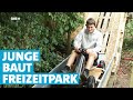 Achterbahn und Gruselspaß im Garten: Henry (15) baut und managt seinen eigenen Freizeitpark