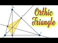 Orthic triangle