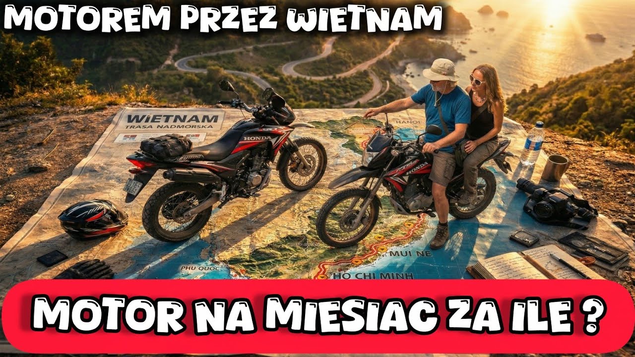 Motorem przez Wietnam Ile to nas kosztuje jakie tu są ceny, Opuściliśmy Sajgon  Jedziemy nad morze
