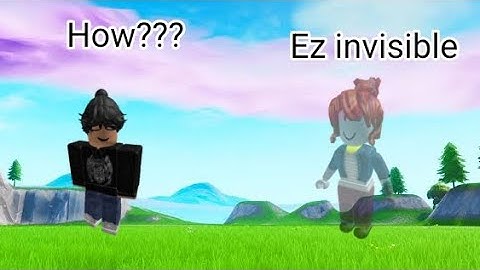 Roblox Fe Invisible Script Work In All Games! 2025 DELTA