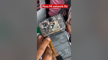 Poco f4📲 network & wife Bluetooth IC problem fix ￼#mobilehardware #repair #shortsvideo #shorts