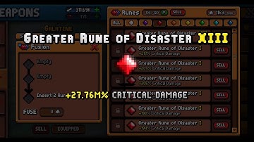 Days Bygone - Level XIII Rune Fusion!!