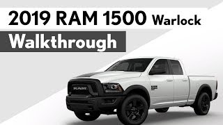 2019 Ram 1500 Classic Warlock Review | Interior \& Exterior | RAM Dealer in Brampton, Mississauga