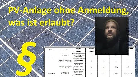 Wie groß darf eine PV-Anlage sein ohne Anmeldung?