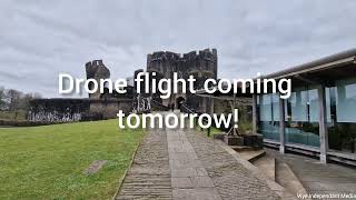 Caerphilly castle (No Drones!)