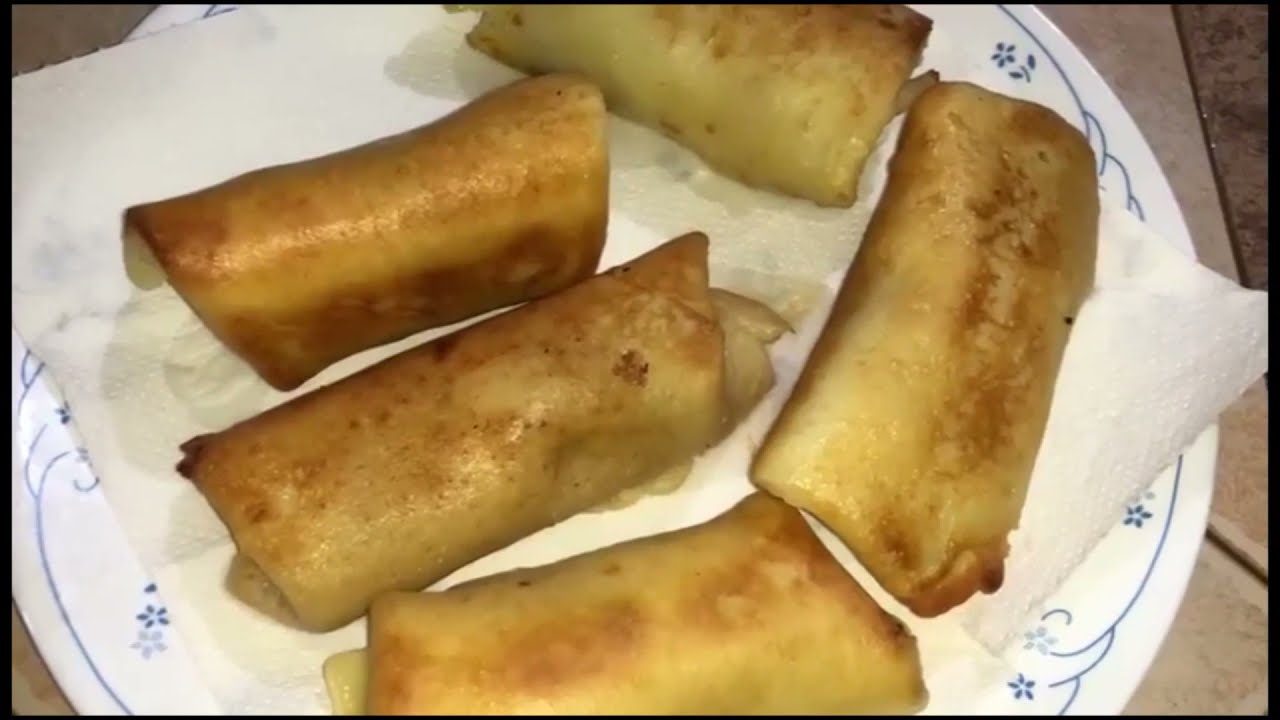 PANCAKE Salty Roll recipe Mama's Kitchen YouTube
