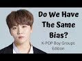 Do we have the same bias kpop boy groups edition