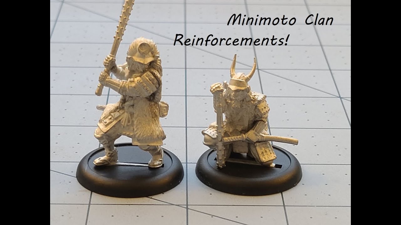 GCT Studios: 増援が到着しました! New support for the Minimoto clan!