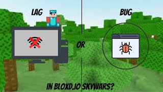 Lag or Bug in this skywars match?