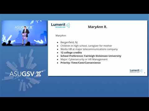 2019 ASU GSV Summit: Lumerit Education