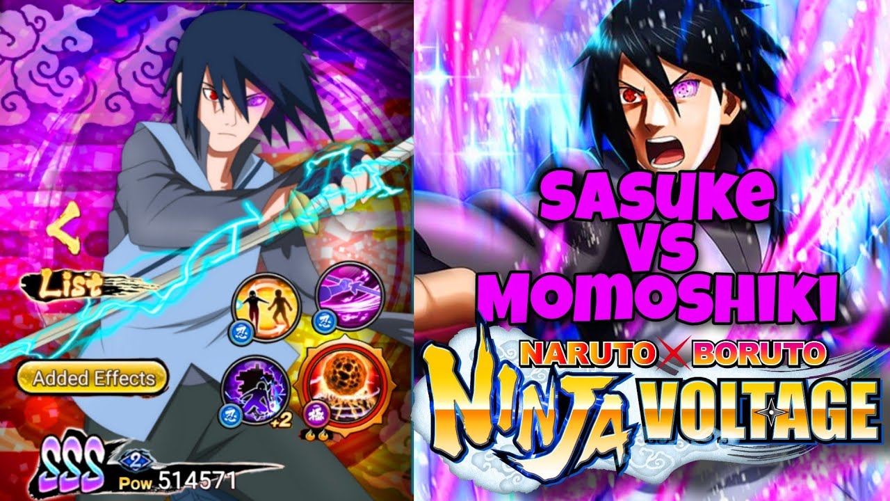Sasuke Uchiha (Vs Momoshiki) - 4.5 Anniversary Predictions | NxB Ninja Voltage
