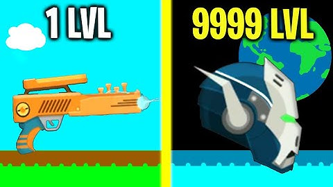 MOST POWERFUL IRON HEAD GUN EVOLUTION! Max Level Speed & Strong in Gun Idle! (9999+ Level Gun)
