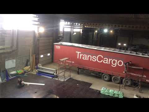 Тент крыши полуприцепа - замена!