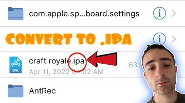 How to convert Home Screen Apps to .iPA files on iOS (Create iPA Files)