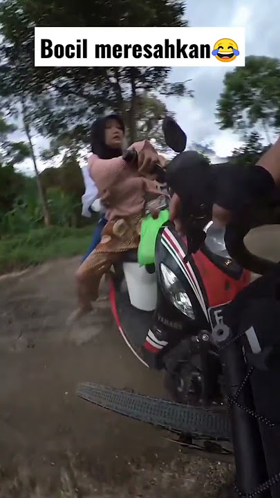 Bocil oh bocill#shorts #lucu #sepedagunung #bocil #viral #mio