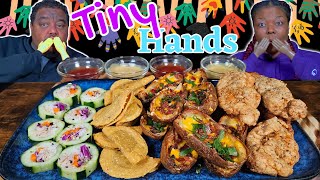 картинка: «Tiny Hands» против «Tailgate Snacks» — УМОРИТЕЛЬНЫЙ кулинарный челлендж!