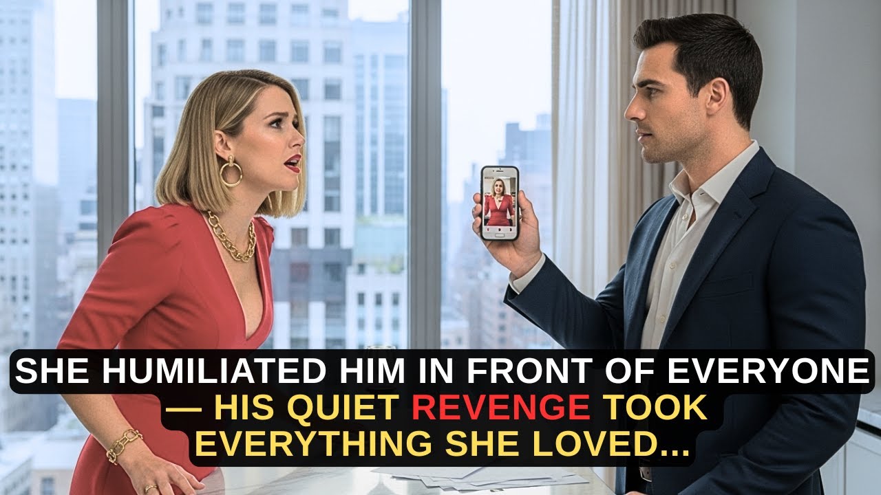 She Humiliated Him In Front Of Everyone — His Quiet Revenge Took Everything She Loved