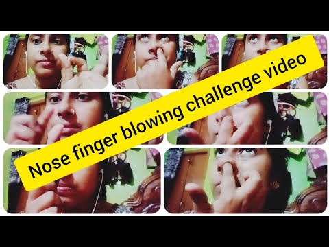 nose finger blowing challenge video #shortvideo #viral #youtubeshorts #blogger #blog #shorts #yt