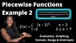 Piecewise Functions Example 2