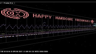 【MIDI】xi - FREEDOM DiVE ↓   30,000 Notes
