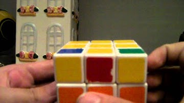 Rubiks Cube 3x3 Tutorial Part 6: Orientation of the Last Layer Corners
