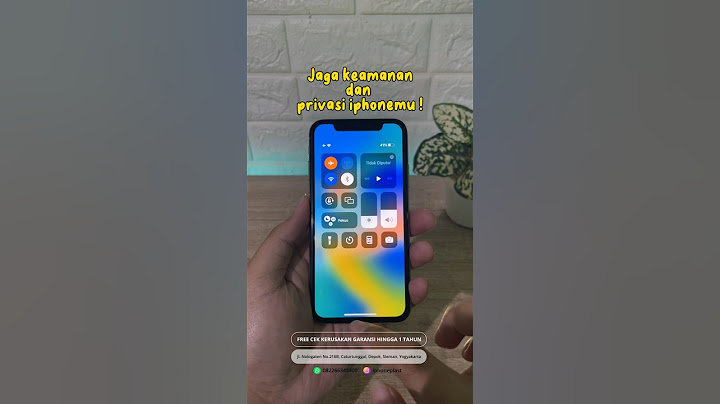 Jaga privasi dan keamanan iphonemu dengan cara ini👌🏼 #iphone #tipsiphone #trikiphone