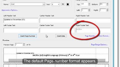 Adding Headers and Footers to PDF Documents
