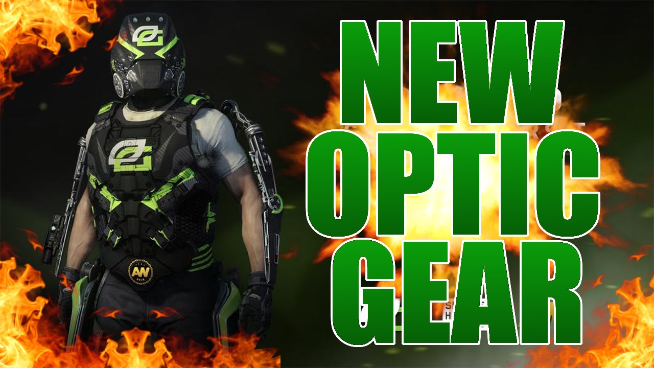 EPIC!! NEW OPTIC GAMING GEAR SET!! (Call of Duty Advanced Warfare