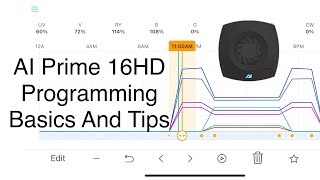 AI Prime 16HD Program Build Basics & Tips myAI App Hydra Aquaillumination Reef LED Light Coral screenshot 5