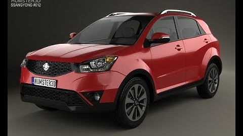 3D Model SsangYong Actyon 2014 - 3D Model at 3DExport.com