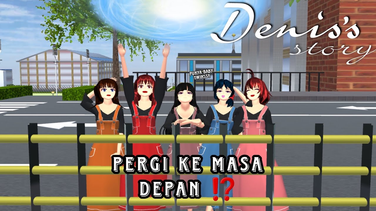 PERGI KE MASA DEPAN ? [DENIS STORY] #20 || DRAMA SAKURA SCHOOL SIMULATOR ||